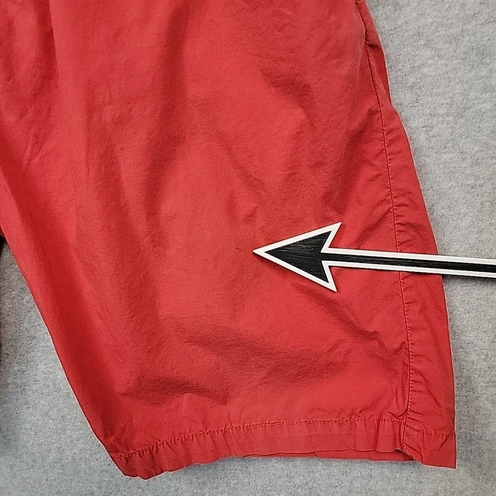 WHITE SAND 88th Red Chino Casual Shorts Italy IT 50/US Sz Medium Cotton Blend